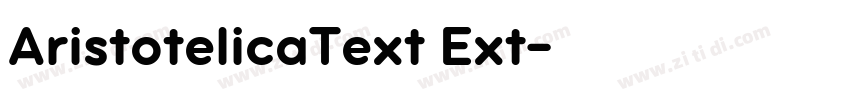 AristotelicaText Ext字体转换